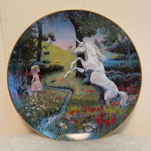 Vintage 1983 "Morning Encounter" Collector Plate By Jeffrey Terreson - Picture 1 of 3